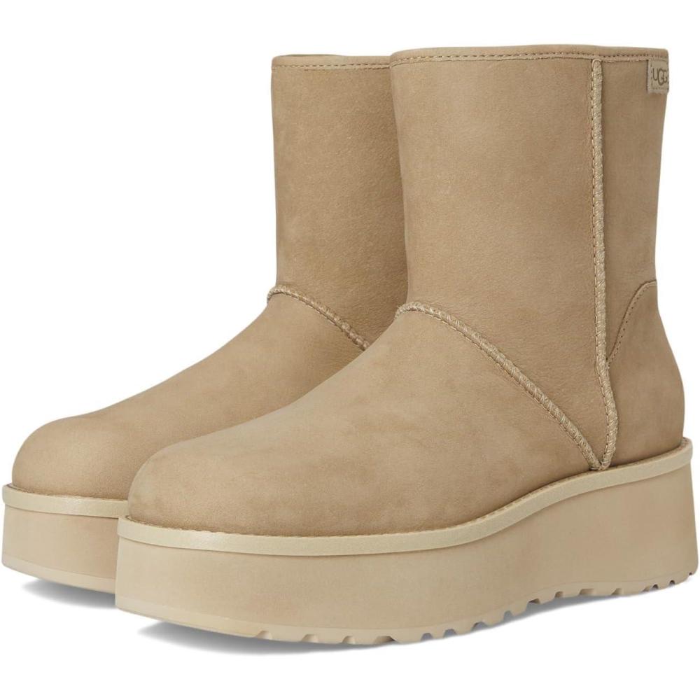 imageUGG Womens Cityfunc Mid Fashion BootMustard Seed Nubuck