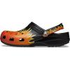 Crocs Unisex Adult Classic Marbled Tie-Dye Clogs(Black/Multi)