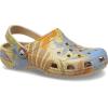 Crocs Unisex Adult Classic Marbled Tie-Dye Clogs(Chai/Multi)