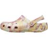 Crocs Unisex Adult Classic Marbled Tie-Dye Clogs(Daylily/Multi)