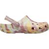 Crocs Unisex Adult Classic Marbled Tie-Dye Clogs(Daylily/Multi)