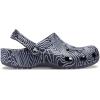 Crocs Unisex Adult Classic Marbled Tie-Dye Clogs(Deep Navy/Multi)