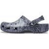 Crocs Unisex Adult Classic Marbled Tie-Dye Clogs(Deep Navy/Multi)