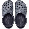 Crocs Unisex Adult Classic Marbled Tie-Dye Clogs(Deep Navy/Multi)