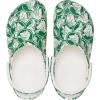 Crocs Unisex Adult Classic Marbled Tie-Dye Clogs(Green Ivory)
