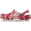 Crocs Unisex Adult Classic Marbled Tie-Dye Clogs(Holiday Sweater Print)