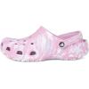 Crocs Unisex Adult Classic Marbled Tie-Dye Clogs(Hydrangea/Multi)