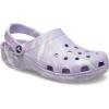 Crocs Unisex Adult Classic Marbled Tie-Dye Clogs(Lavender/Multi)