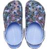 Crocs Unisex Adult Classic Marbled Tie-Dye Clogs(Moon Jelly/Multi Butterfly)