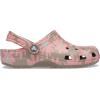 Crocs Unisex Adult Classic Marbled Tie-Dye Clogs(Mushroom/Multi Flower)
