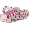 Crocs Unisex Adult Classic Marbled Tie-Dye Clogs(Pink Milk/Cherries)