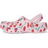 Crocs Unisex Adult Classic Marbled Tie-Dye Clogs(Pink Milk/Cherries)