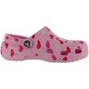 Crocs Unisex Adult Classic Marbled Tie-Dye Clogs(Pink/White-pink)