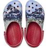 Crocs Unisex Adult Classic Marbled Tie-Dye Clogs(Summit Print)