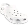 Crocs Unisex Adult Classic Marbled Tie-Dye Clogs(White)