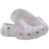Crocs Unisex Adult Classic Marbled Tie-Dye Clogs(White Pink Marble)
