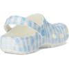 Crocs Unisex Adult Classic Marbled Tie-Dye Clogs(White/Blue 1)
