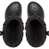 Crocs Women’s Classic Neo Puff Luxe Boot Snow(Black)