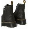 Dr. Martens, Jadon 8-Eye Leather Platform Boot for Men and Women(Black Black Glitter 001)