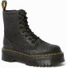 Dr. Martens, Jadon 8-Eye Leather Platform Boot for Men and Women(Black Black Glitter 001)