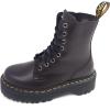 Dr. Martens, Jadon 8-Eye Leather Platform Boot for Men and Women(Burgundy)