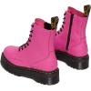 Dr. Martens, Jadon 8-Eye Leather Platform Boot for Men and Women(Thrift Pink)