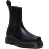 Dr. Martens Women’s Amaayah Lo Leather Bex Pull-on Boots Fashion(Black)