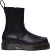 Dr. Martens Women’s Amaayah Lo Leather Bex Pull-on Boots Fashion(Black)