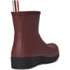 Hunter Women’s Play Short Boot Rain(Dark Red)
