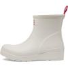 Hunter Women’s Play Short Boot Rain(Off-white)