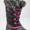 Kamik Kids’ Snowangel Winter Boots(Black/Rose)