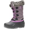 Kamik Kids’ Snowangel Winter Boots(Charcoal/Orchid)