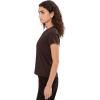 Madewell Women’s Short Sleeve Harley Tee(Dark Carob)