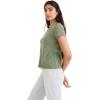 Madewell Women’s Short Sleeve Harley Tee(Fern Gully)
