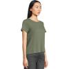 Madewell Women’s Short Sleeve Harley Tee(Foraged Green)