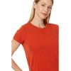 Madewell Women’s Short Sleeve Harley Tee(Himalayan Orange)