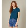 Madewell Women’s Short Sleeve Harley Tee(Mineral Blue)