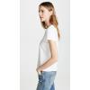 Madewell Women’s Short Sleeve Harley Tee(White Wash)