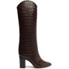 SCHUTZ Women’s Maryana Block Boots(Dark Chocolate)