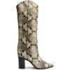 SCHUTZ Women’s Maryana Block Boots(Natural Snake)