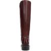 Sam Edelman Women’s Milla Equestrian Boot(French Burgundy Wide Calf)
