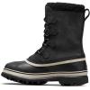 Sorel Men’s Caribou Snow Boot(Black  Dark Stone 2)
