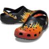 Crocs Unisex Adult Classic Marbled Tie-Dye Clogs(Black/Multi)