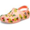 Crocs Unisex Adult Classic Marbled Tie-Dye Clogs(Papaya/Multi)