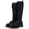 Dr. Martens Women’s 1b60 20-Eye Zip Boot Knee High(Black Pisa)