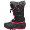 Kamik Kids’ Snowangel Winter Boots(Black/Rose)
