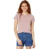 Madewell Women’s Short Sleeve Harley Tee(Warm Thistle)
