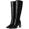 Sam Edelman womens Sylvia(Black Leather Wide Calf)