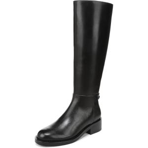 Sam Edelman Women’s Milla Equestrian Boot(Black Leather)