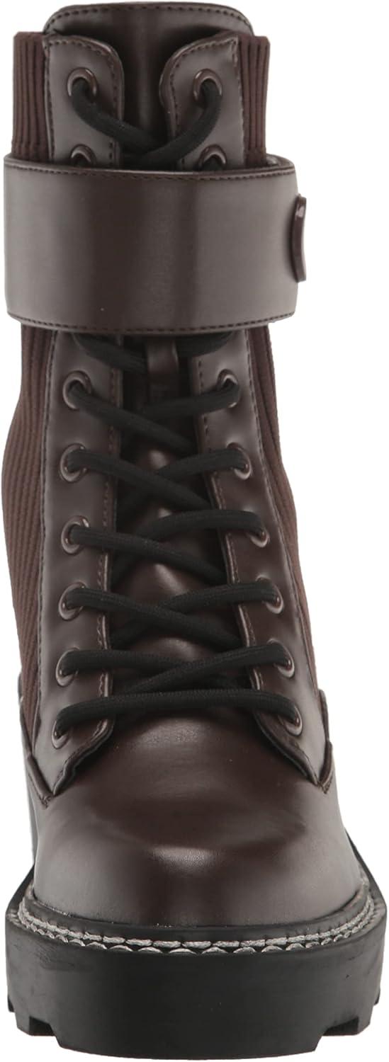 imageCalvin Klein Womens Arabel2 Combat BootDark Brown